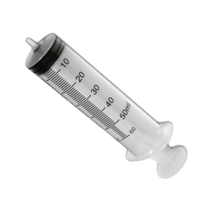 Syringe 50ml Luer Slip / 3-part