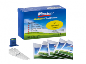 CHOLESTEROL TEST STRIP LIPID-PANEL 3-1 (5S)