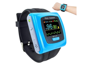 Pulse Oximeter CMS50F wrist wearable, colour