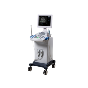 WED 660 Ultrasound Black/White trolley + 2 Probes | 15"