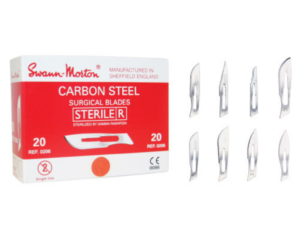 Swann Morton Surgical Carbon Steel blades - Oxyaider