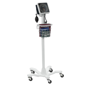 Welch Allyn 767 Mobile Aneroid Sphygmomanometer with Five-Leg Mobile Stand - Oxyaider