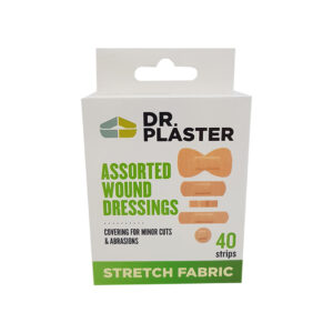 Dr Plaster Assorted Plasters 40 (Stretch Fabric)