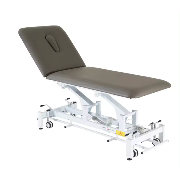 physiotherapy bed 2 Section Hi-Low electric adjustable