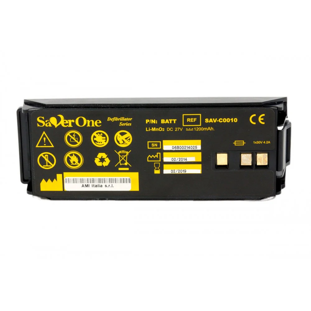 AED SAVER 1 Li-Ion Rechargeable Battery