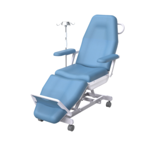 Dialysis blood sampling chair